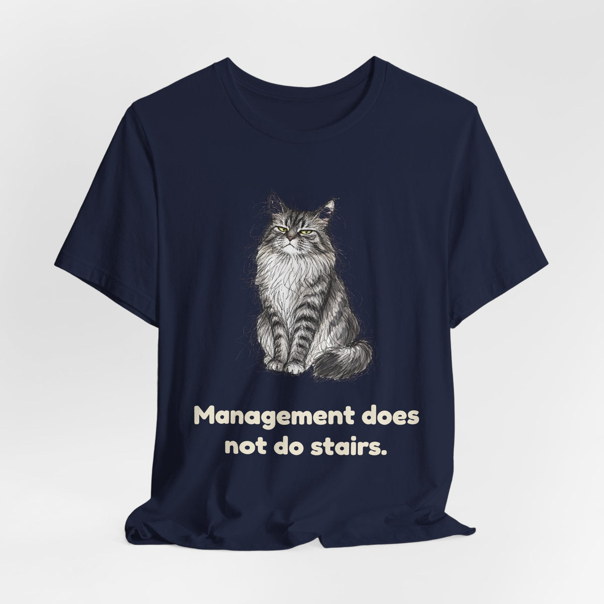 She Read Your File — Funny Maine Coon Cat T-Shirt