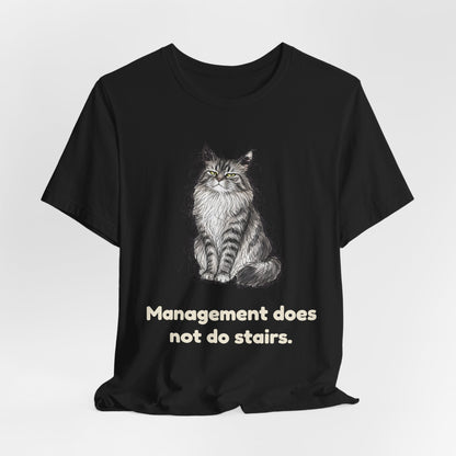She Read Your File — Funny Maine Coon Cat T-Shirt