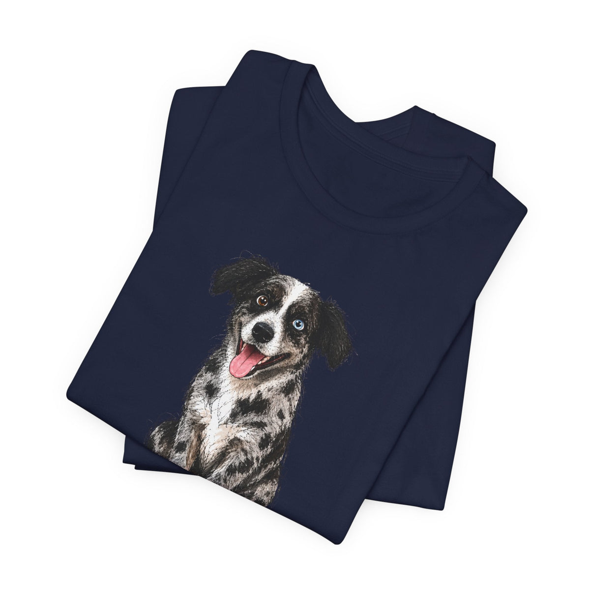 Yes, Those Are His Real Eyes — Funny Heterochromia Dog T-Shirt