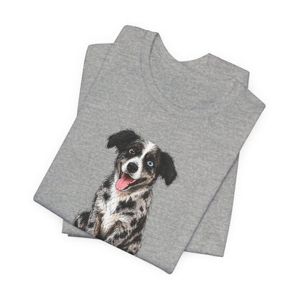 Yes, Those Are His Real Eyes — Funny Heterochromia Dog T-Shirt