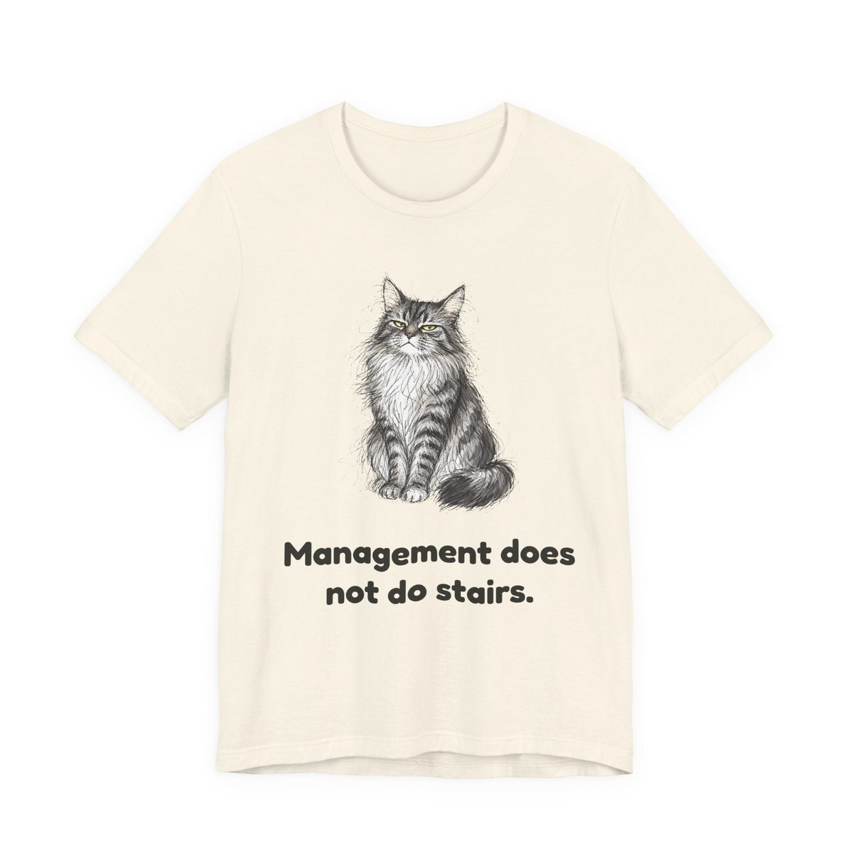 She Read Your File — Funny Maine Coon Cat T-Shirt