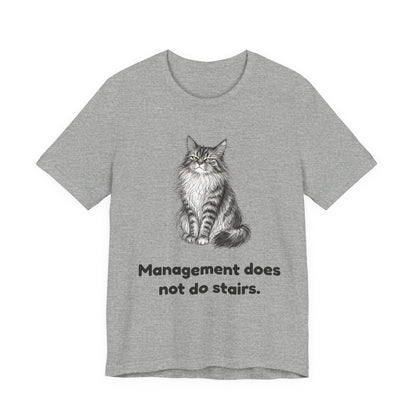 She Read Your File — Funny Maine Coon Cat T-Shirt