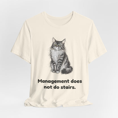 She Read Your File — Funny Maine Coon Cat T-Shirt